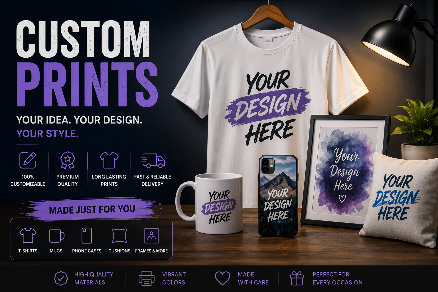 Custom Print Zone